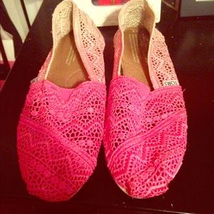 Ombré pink toms