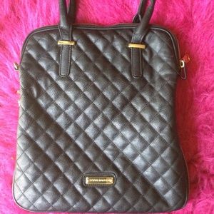 Steve Madden Black Quilted Bag