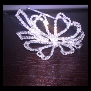 🚫SOLD🚫 Bridal wedding bling hair piece headband
