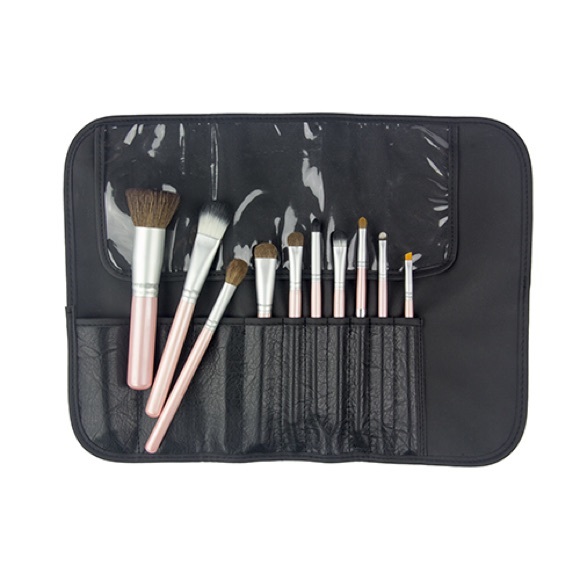 10 piece PerfectlyPink brush set