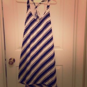 New with tags H&M black & white dress racer back.