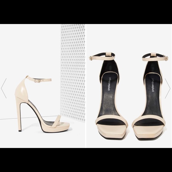 Jeffrey Campbell Strides Leather Heel, BRAND NEW!!