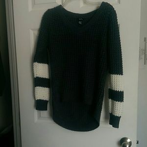 High low sweater