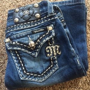 (ON HOLD) waist sz 23 miss me bootcut jeans
