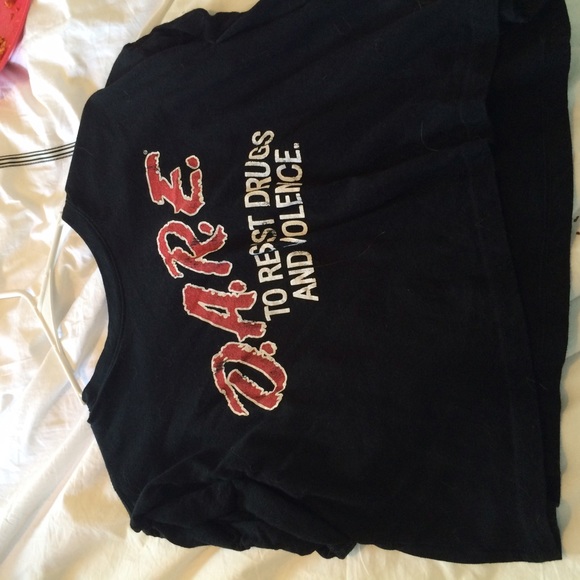 D.A.R.E crop top