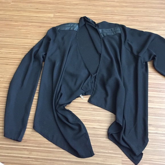 Forever 21 Black Sheer jacket