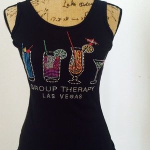 Black Group Therapy  Las Vegas Tank Top