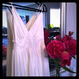 Beautiful white all silk dress