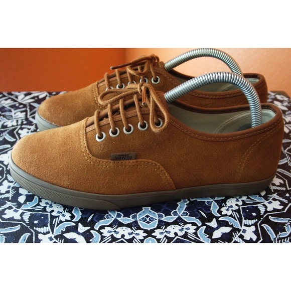 •Authentic suede Lo Pro Vans•