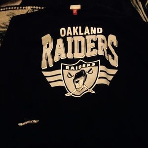 raiders crewneck sweater