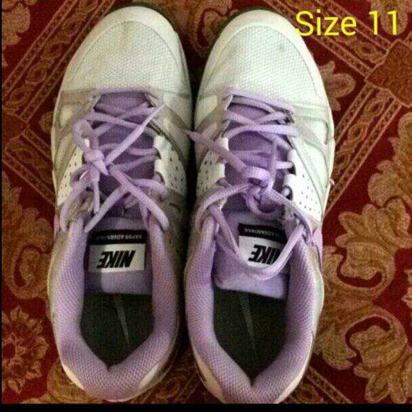 Lavender nike running shoes
