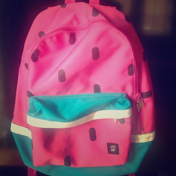 Lazy oaf backpack which was bought from Nastygal