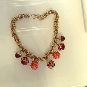 Ann Taylor coral necklace