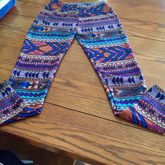 Aztec leggings