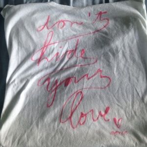 "Don't Hide Your Love" Aerie Tee
