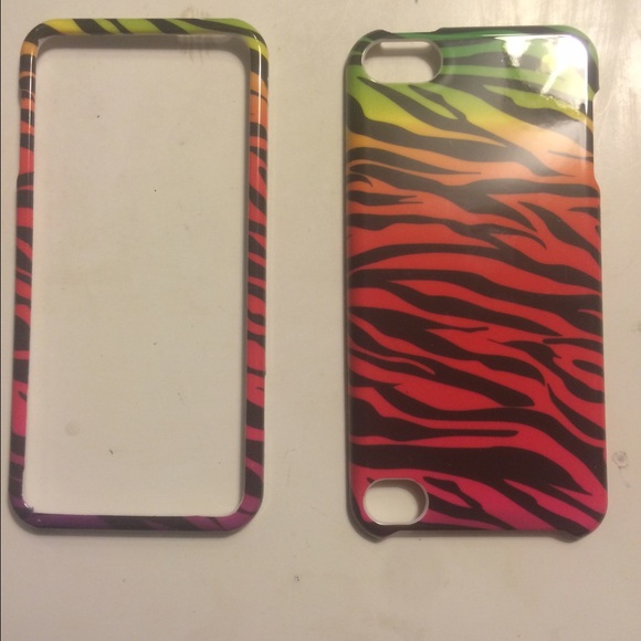 Rainbow zebra prom iPod touch 5 case - Picture 1 of 1