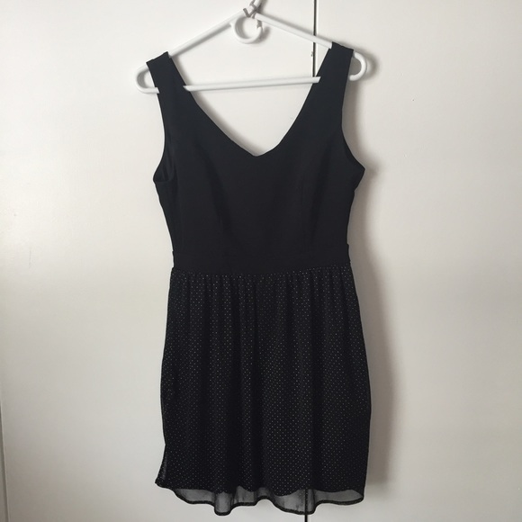 Black Polka Dot Dress