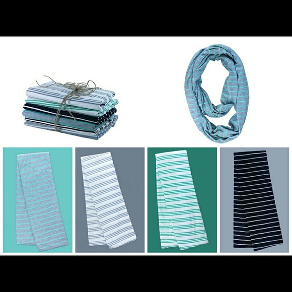 6 Pack of Infinity Scarves