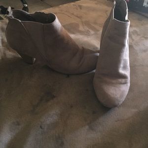 Cute heeled booties