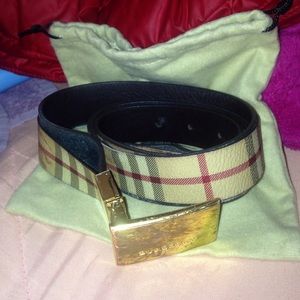100% aunthentic Burberry Belt