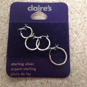 Claire's 4pack earrings