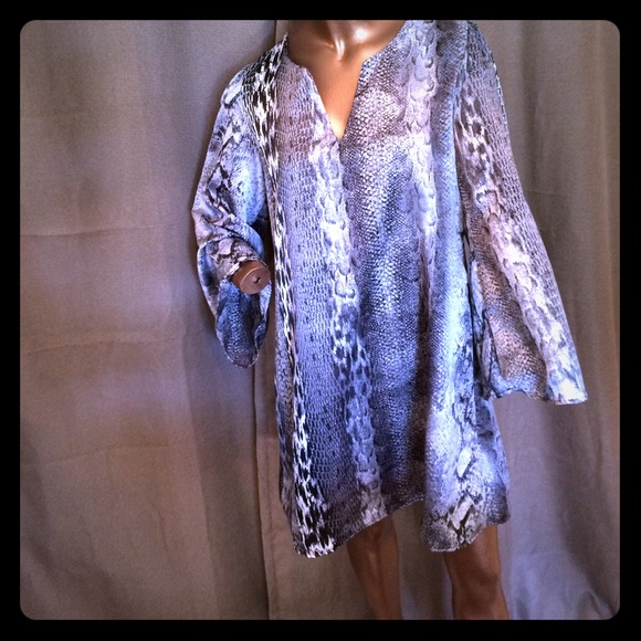 Satin shift dress