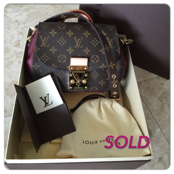 *SOLD* Louis Vuitton Eden PM bag Plum NEW🍒