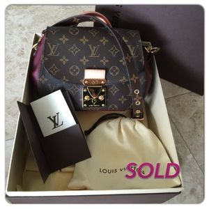 *SOLD* Louis Vuitton Eden PM bag Plum NEW🍒