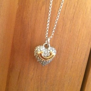 Little Juicy Couture heart necklace
