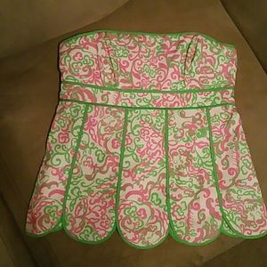 Lilly Pulitzer Tube Top