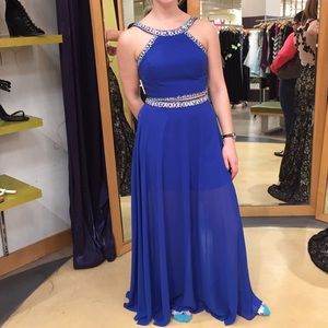Two piece prom/ homecoming/ formal dress