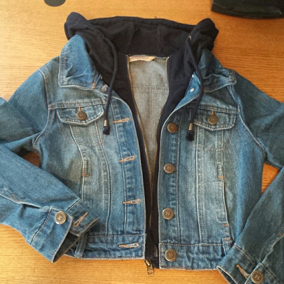 Cute short jean jacket