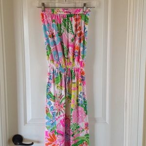 Lilly Pulitzer for target strapless maxi dress
