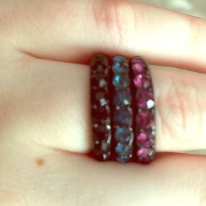 Coach stackable rings