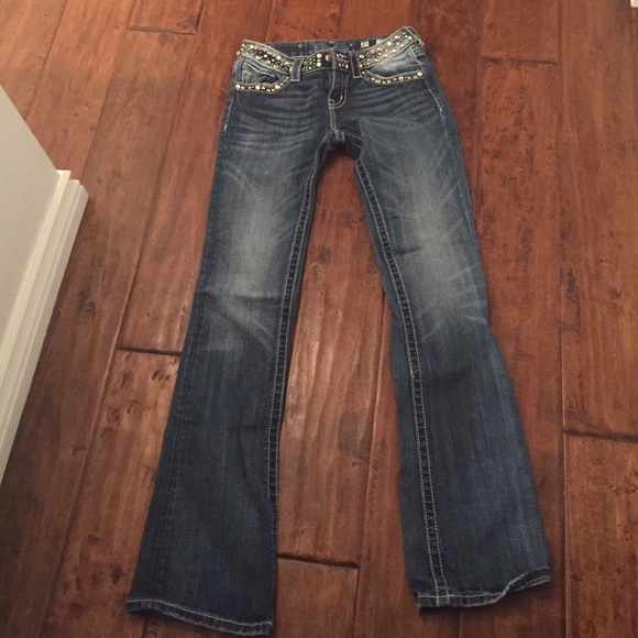 Miss Me boot cut jeans size 27