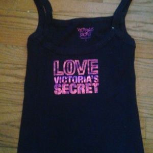 VS black tank top large