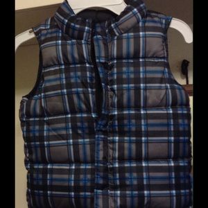 Boy's reversible vest.