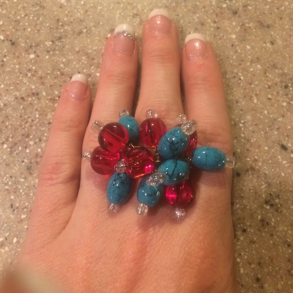 Stretchy bead ring