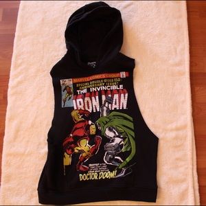 Marvel's Iron Man Sleeveless Hoodie