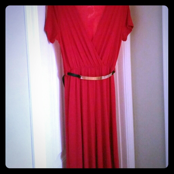 Red jumpsuit