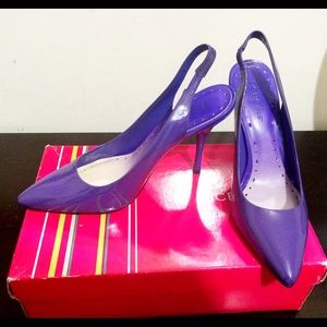 BCBGirls: Ultra-violet / patent heels - BG Amilie