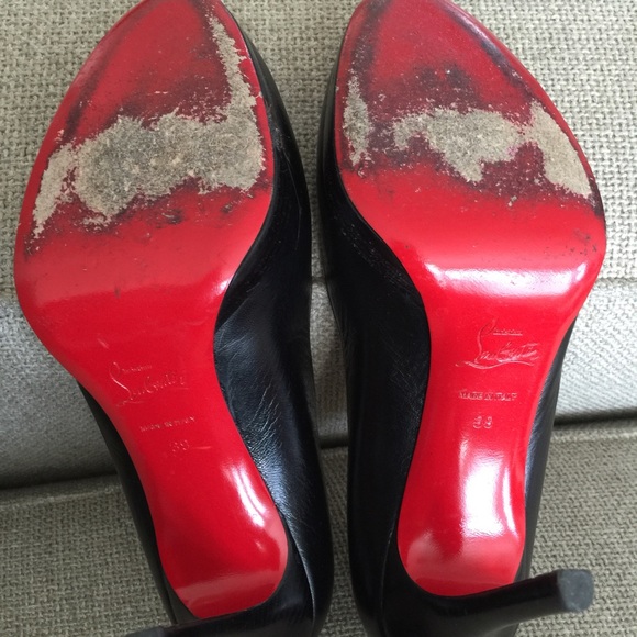 Louboutin bruges pumps 120 size 39 ( 8-8.5) - Picture 3 of 4