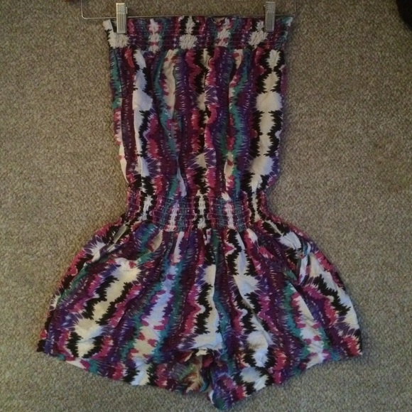 Multicolored Romper