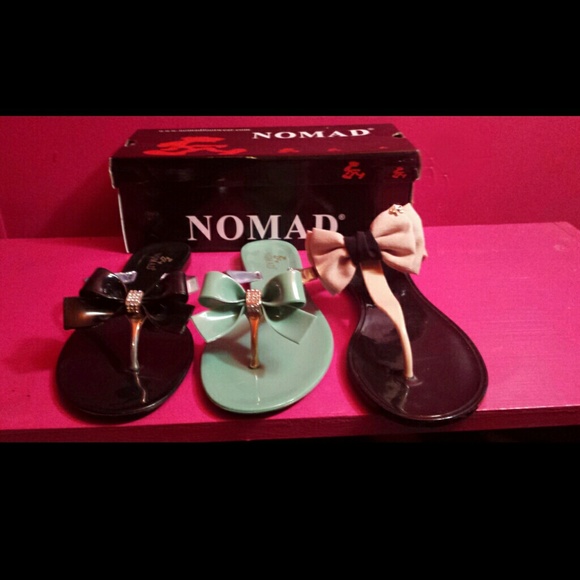 NIB. Nomad Jelly Sandals BUNDLE.