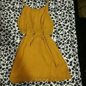 Mustard Yellow Dress