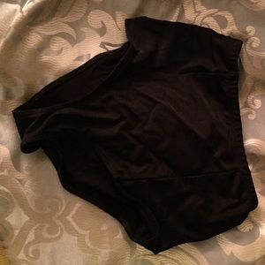 American apparel high-waisted swim bottoms