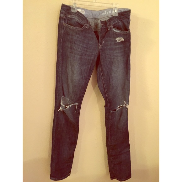 Gap distressed jeans