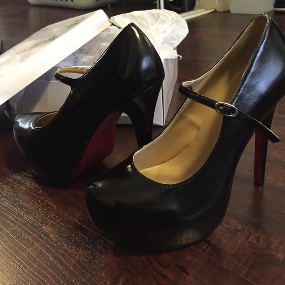 Black heels