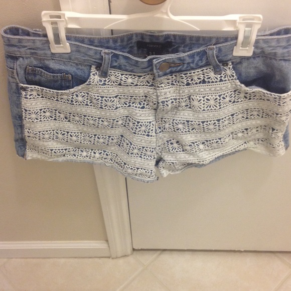 Teen's Light Blues Jean Shorts EUC