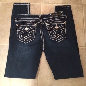 LA idol USA skinny jeans